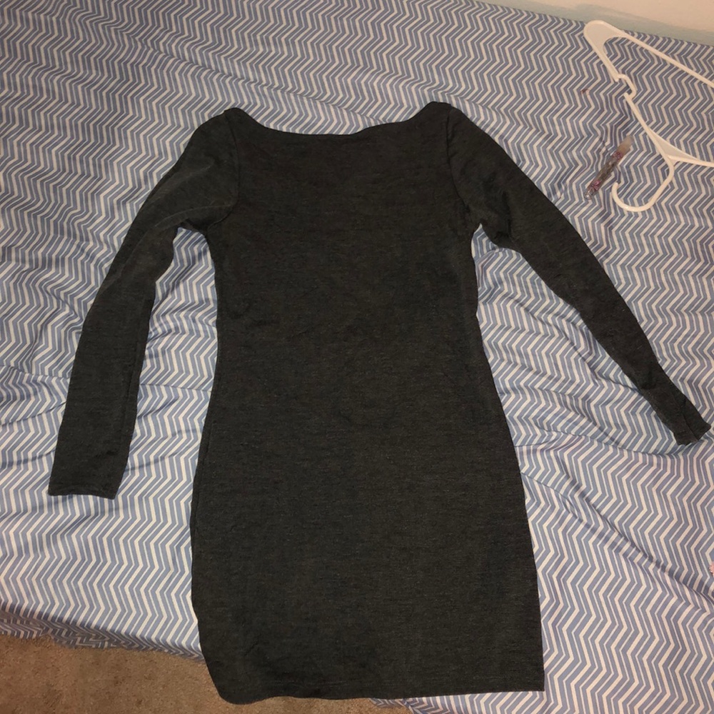 Gray dress